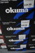 *Four Okuma Carbonite CBBF 4000 Bait Feeder Reels RRP: £24.99 each