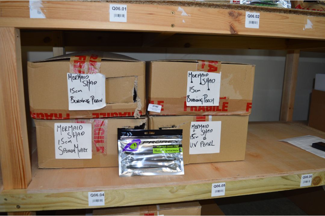 *Four Boxes of Assorted 15m Mermaid Shad Lures