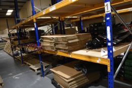 *Three Bays of Link 51 Pallet Racking 300c high x 260x110cm Comprising Four Uprights, and Twelve
