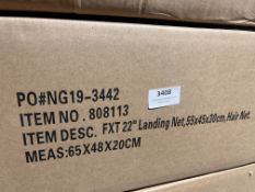 *Box of Twenty Frenzee FXT 22” Hair Landing Nets 55x45x30cm