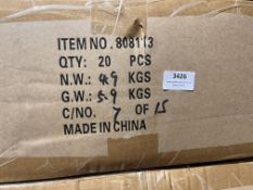 *Box of Twenty Frenzee 808113 22” Hair Landing Nets