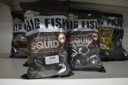 *Quantity of Bait Fish, Peppered Squid, and Spod & Bag Mix