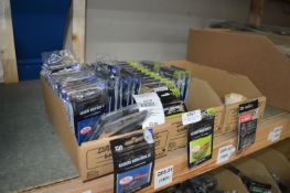 *Two Boxes of Basses Worm Hooks, and a Box of Tournament D Snaps Size: M