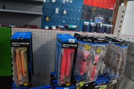 *Quantity of Brown, White, Pink PVC Swim Squids, and Pink & Orange Sandeel V2