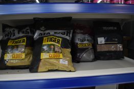 *Quantity of Assorted Sweet Tiger & Corn Zig Cloud, Tiger Nut Stick Mix, and Cork Dust