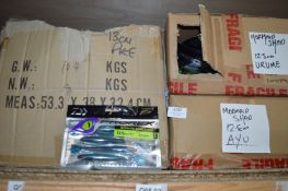 *Three Boxes of 13cm and 12.5cm Mermaid Shad and Pike Lures