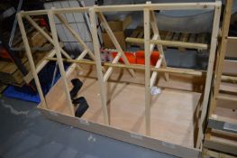 *Softwood and Plywood Display Stand