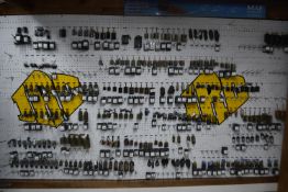 *Contents of Display Board to Include Assorted Feeders (items zip tied to board, buyer to remove)