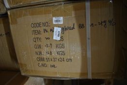 *Carton Containing 20 Boxes of Round Jig Heads 25g #4