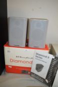 Pair of Boxed Wharfdale Diamond 9.0 Audio Speakers