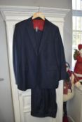 Chester Barry Navy Suit Size: 42S