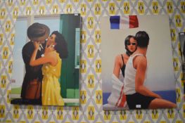 Two Canvas Wall Prints