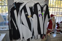 Three Newcastle United Football Tops (Personalized Name & Number)