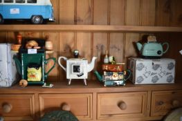 Collection of Novelty Teapots