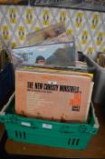 Two Crates of Mixed Oldies and Country 12” LP Records etc.