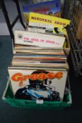 Two Boxes of Mixed Oldies and Country 12” LP Records etc.