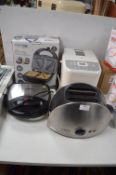 Kitchen Electricals Including Tower Sandwich Maker, Bosch Toaster, etc.