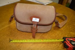 Canvas & Leather Cartridge Bag