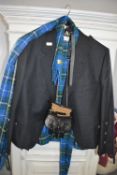 Nova Scotian Tartan Highland Dress with Soren, Skene-dhu, and Jacket Size: 48S