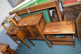 Small Furniture Including Newspaper Rack, Cupboard, Stool, etc.