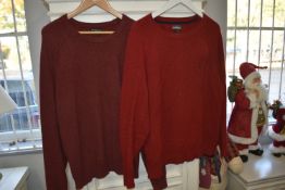Two Gent’s Wool Pullovers
