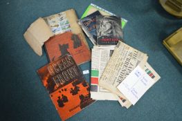 Wartime Ephemera, Scrapbooks, etc.