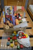 Box of Children’s Toys and Games