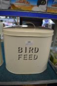 Metal Bird Feed Tin and Contents