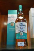 The Glenlivet 12 Year Old Single Malt Scotch Whisky Double Oak Cask 70cl