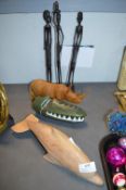 Wooden carved Animals and Ethnic Figures