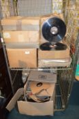 Large Collection of 78s, 10”, and 12” Shellac Records (cage not included)