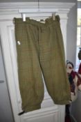 Pair of Tweed Plus Fours Size: 36