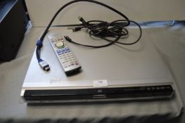 Panasonic HHD and DVD Player