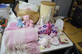 Soft Toys, Blankets, and Decorative Items