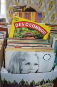 Two Boxes of Mixed Oldies and Country 12” LP Records