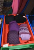 Five Pairs of Purple & Black Wool Shooting Socks