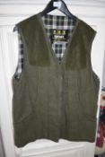 Barber Shooting Waistcoat Size: L