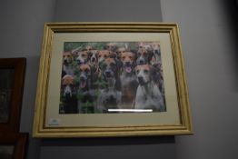 Framed Print “Hounds of the Holderness Hunt”