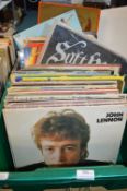 Two Crates of Mixed Rock and Oldies 12” LP Records
