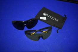 Two Pairs of Beretta Shooting Glasses