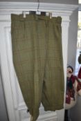 Pair of Tweed Plus Fours Size: ~34
