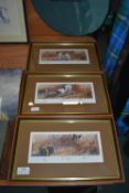Set of Three Limited Edition Prints 695 of 850 “I Spy”, “Mist, and “Drat”