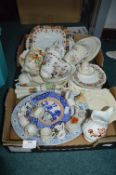Vintage Pottery Cups, Saucers, Plates, etc.