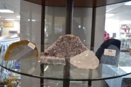 Five Rock Crystals, Rocks, etc.