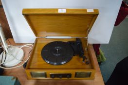 Retro Style Portable Record Player