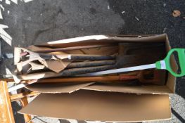 Vintage Wooden Garden Tools etc.