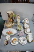 Vintage Pottery, Teacups, Vases, Figurines, etc.