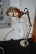 Chrome Effect Adjustable Desk Lamp