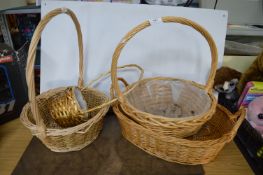 Four Florists Baskets