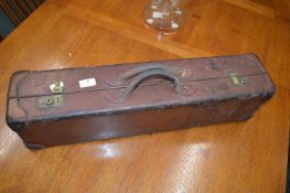 The V. C. Gun Case by E.J. Churchill Gunmakers of London Leather Bound Double Gun Case with